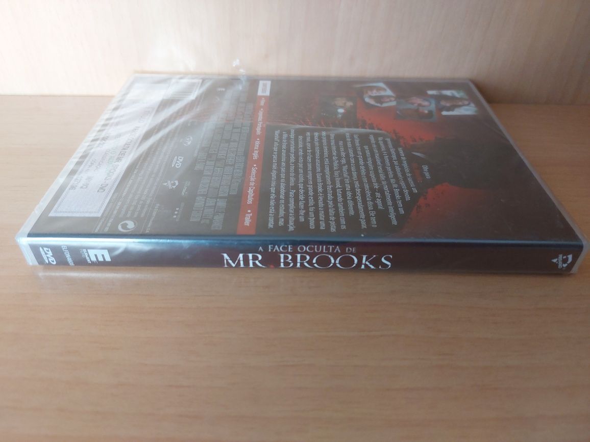 DVD Novo e Selado - Mr. Brooks - Kevin Costner