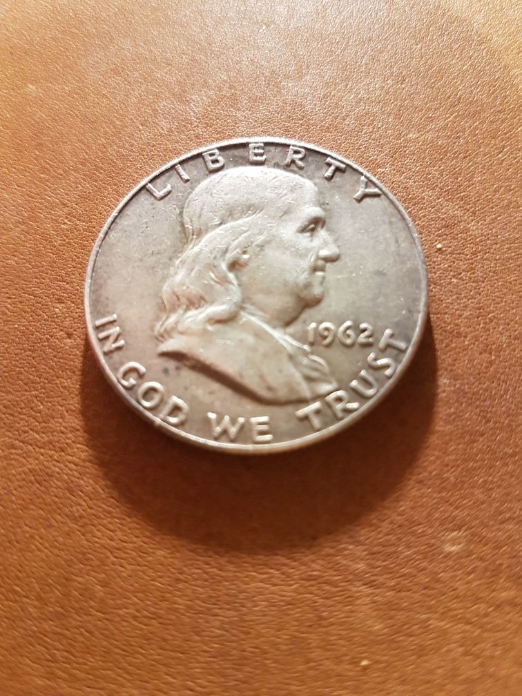 1/2 dolar half 1962 Franklin D