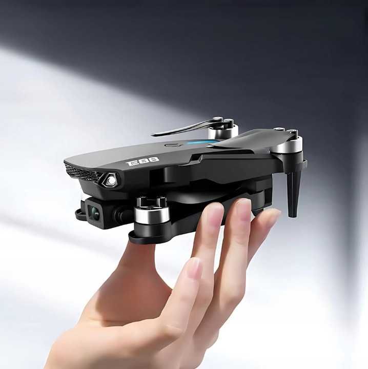 DRON E88 2X KAMERA 6K wifi zawis 2000m 35min lotu na jednej baterii