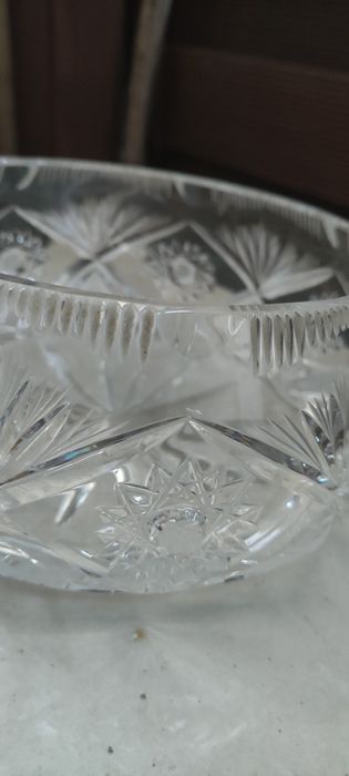 Miska z kryształu piękna ,epoka PRL