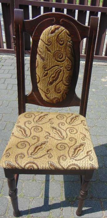 Krzesła tapicerowane 4 szt