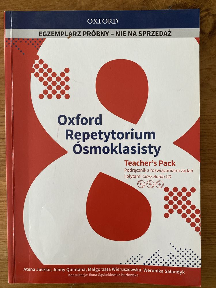 Oxford Repetytorium Ósmoklasisty. Książka nauczyciela