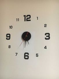Zegar na ścianę - cyfry