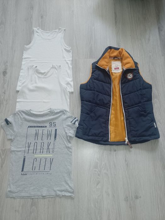 Zestaw ubrań chłopięcych 146/152