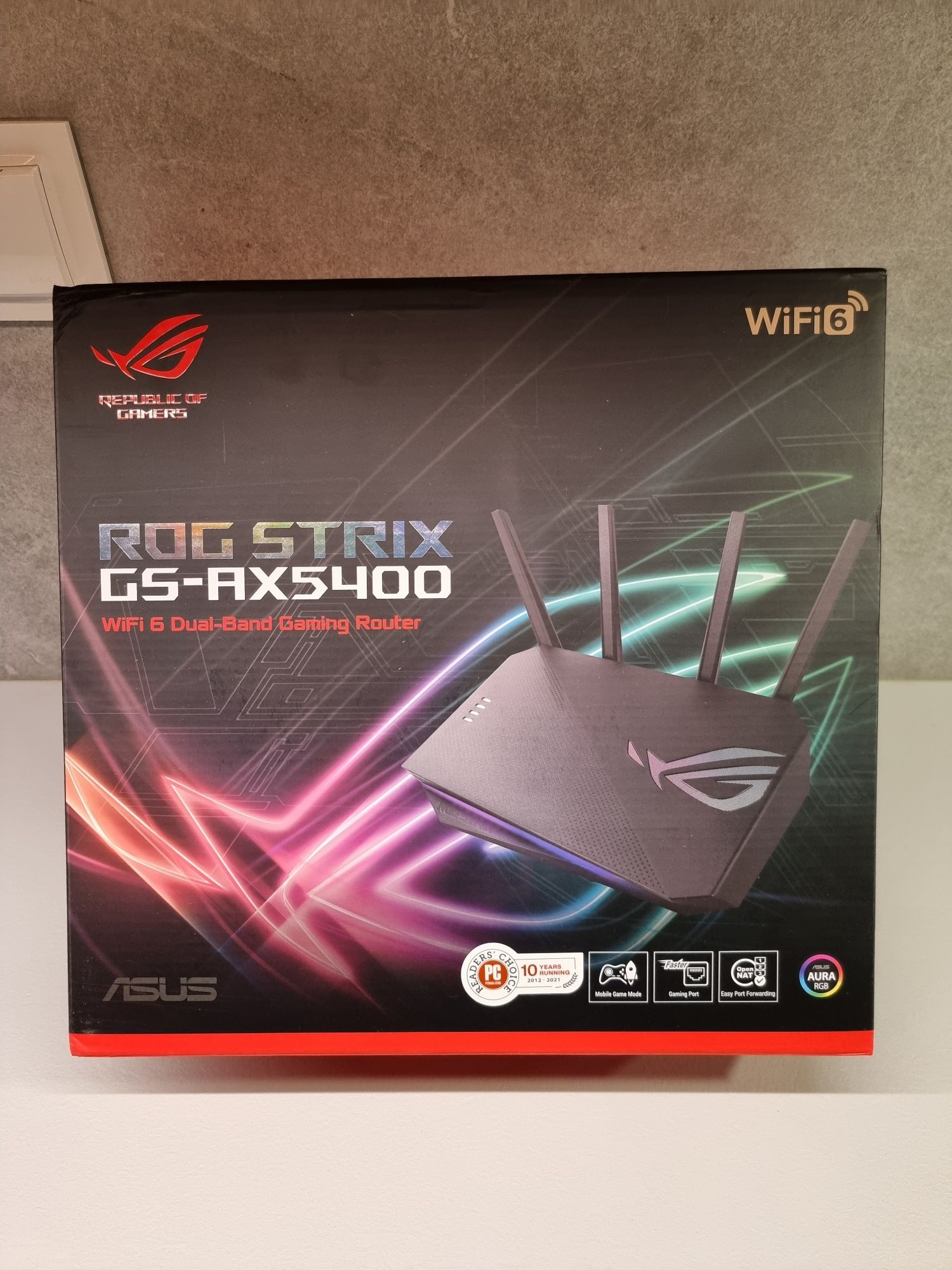 ASUS ROG STRIX GS-AX5400 Router 2.4 GHz 5 GHz 5G