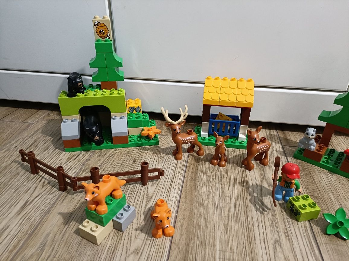 LEGO Duplo zwierzęta lesne