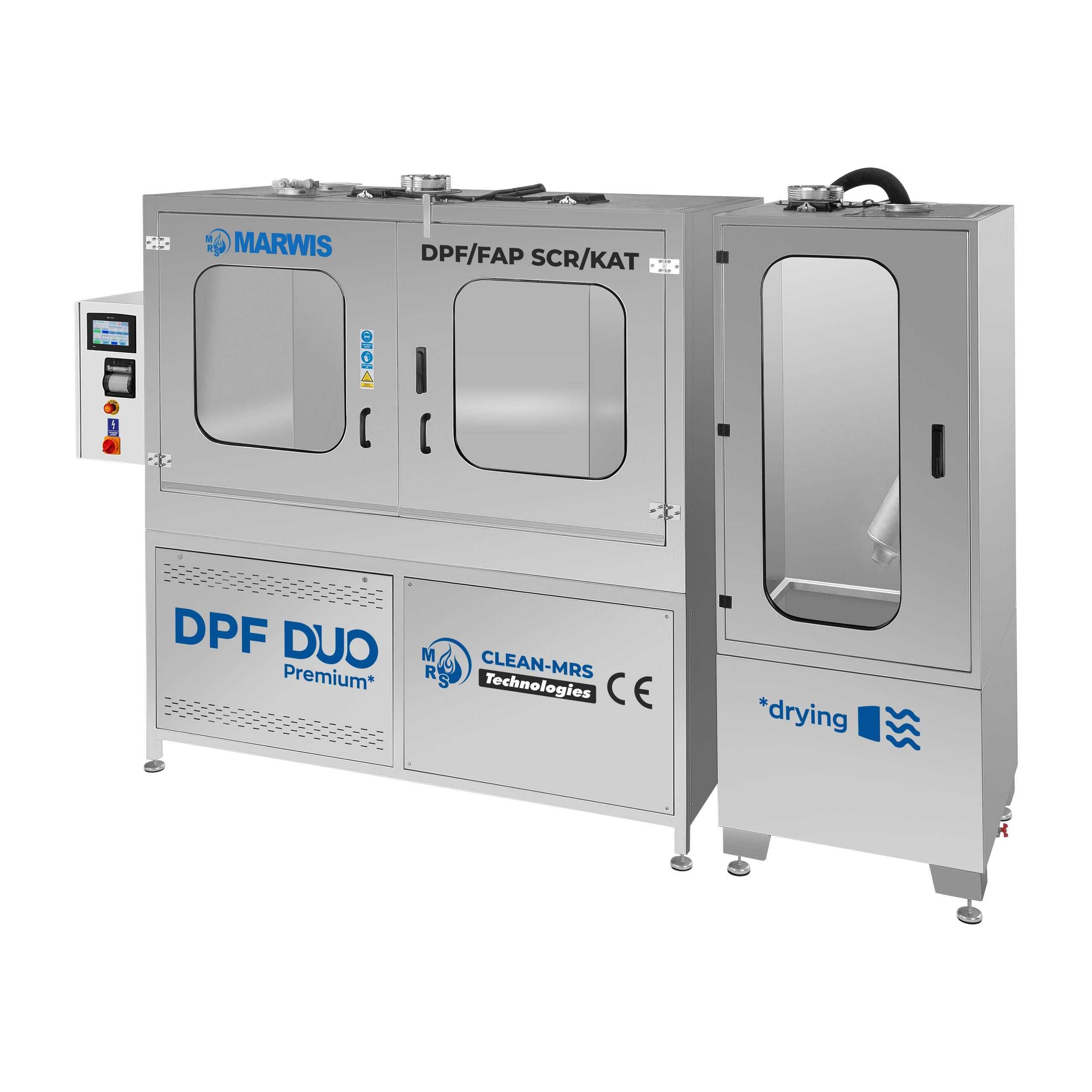 Maszyna do czyszczenia i regeneracji filtrów DPF