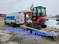 Minikoparka usługi Yanmar 2.3t