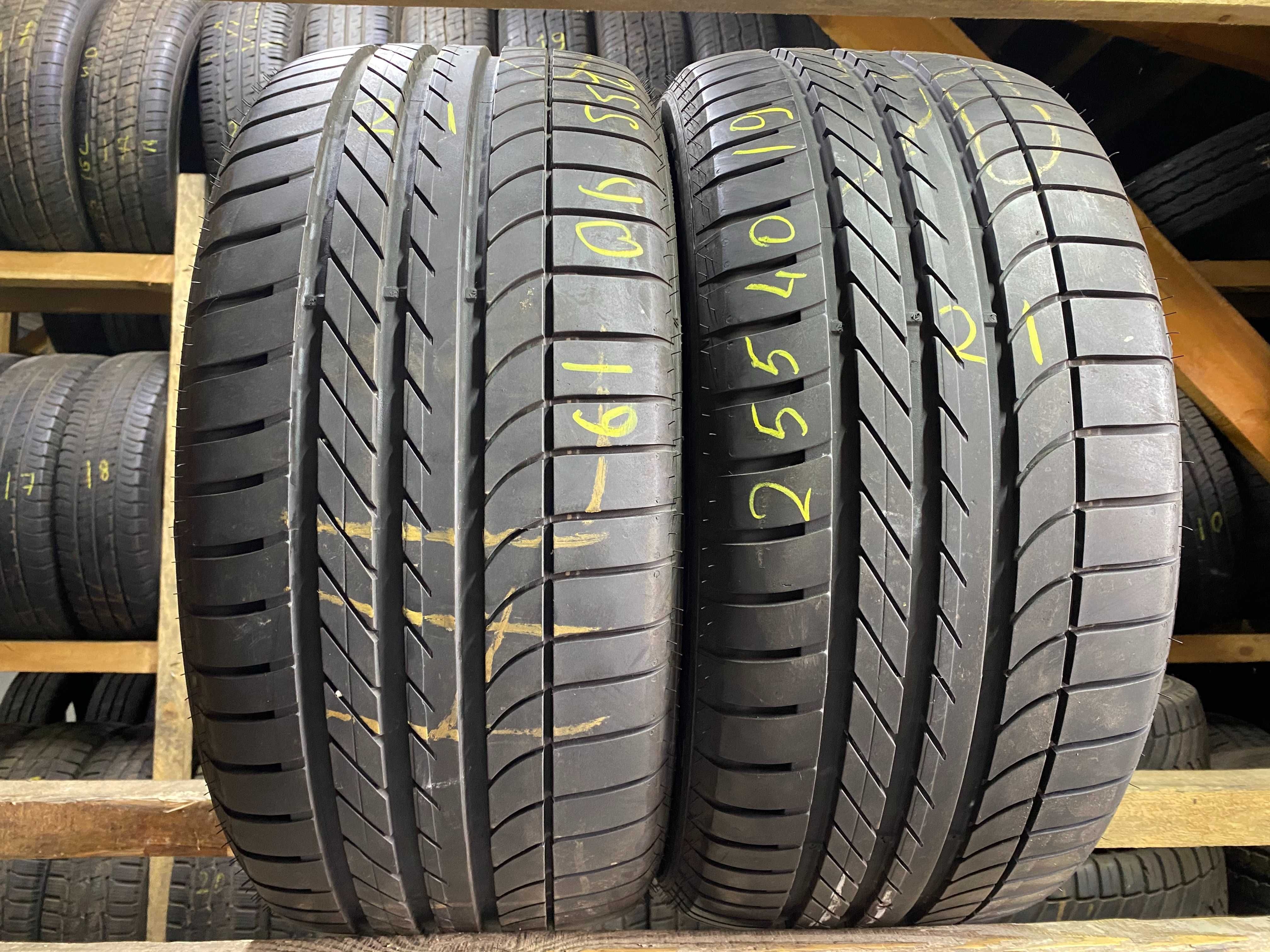 Шини Літо 255/40R19 Goodyear Eagle F1 7+мм 2021рік