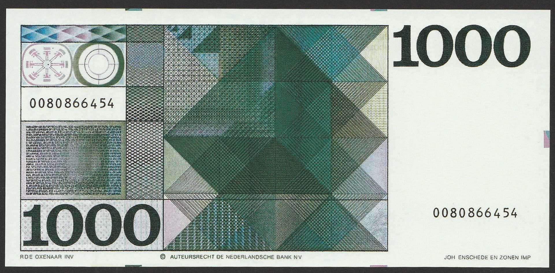 Holandia 1000 guldenów 1972