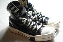 Rick Owens x Converse Turbodrk Drkshdw Sneakers High Top Czarne 42