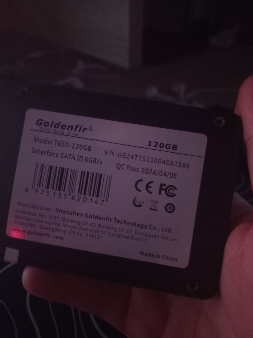 Ssd 128 новий диск