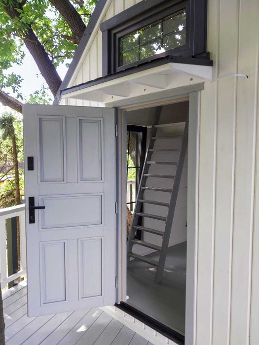 Drewniany Domek na drzewie DND15! dla dzieci! Dom LETNISKOWY działkowy