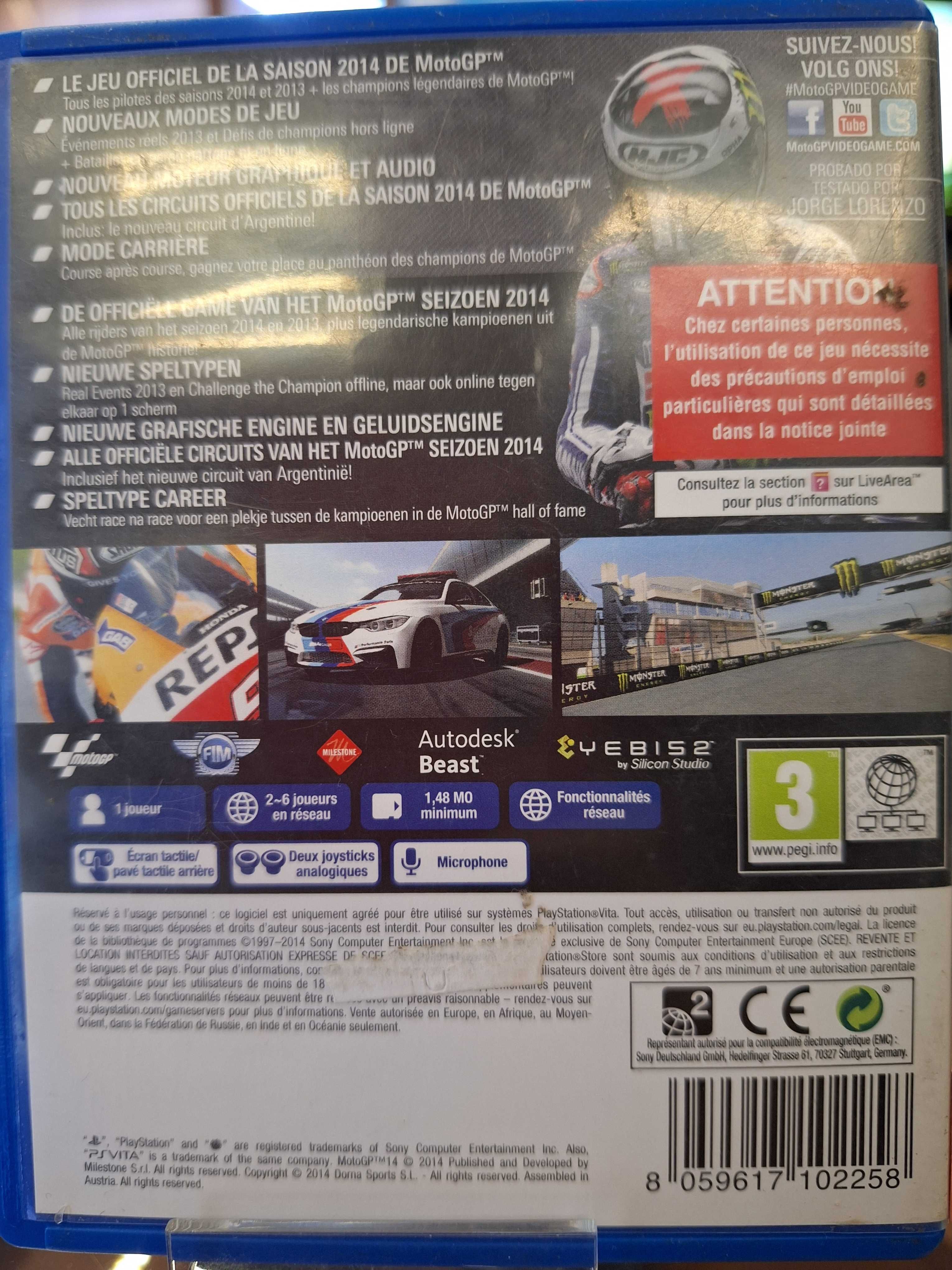 MotoGP 14 PS VITA, BDB, CentrumGrania