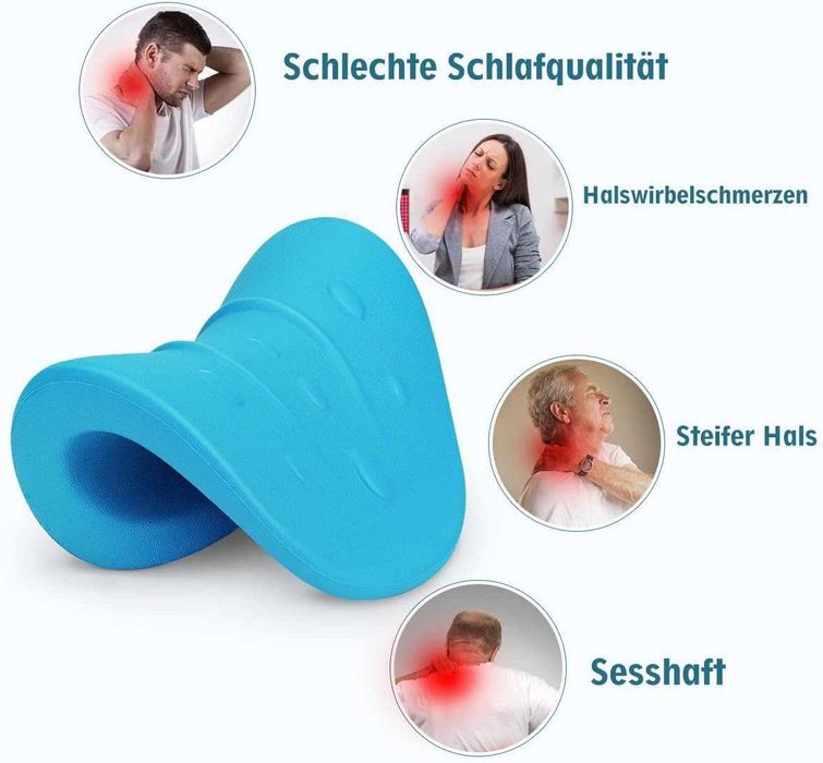 Poduszka do rozciągania szyi w celu łagodzenia bólu