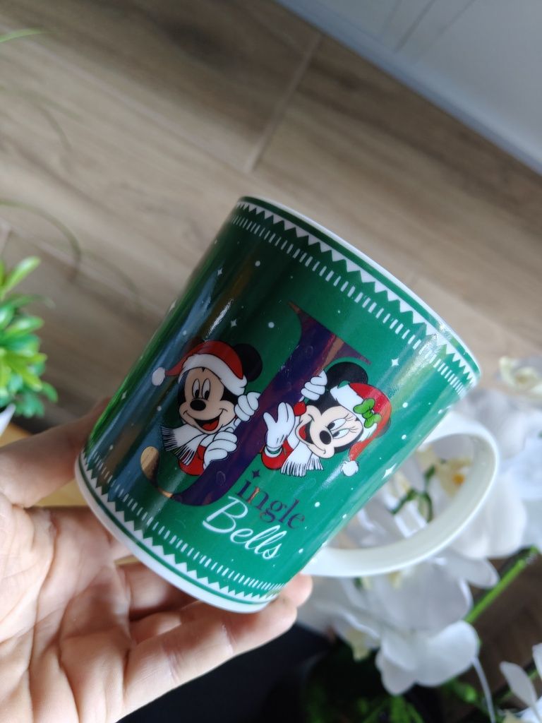 Zielony duży kubek Disney myszka miki