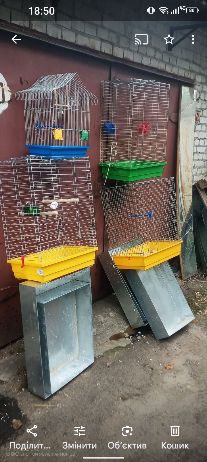 Клітки для папуг