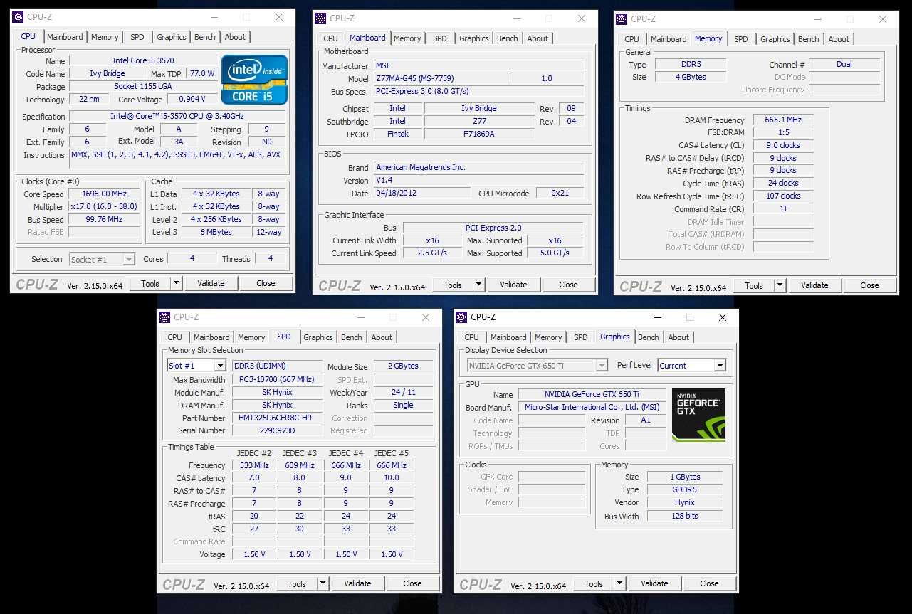 Продам ігровий комп'ютер на i5+ GTX 650 Ti