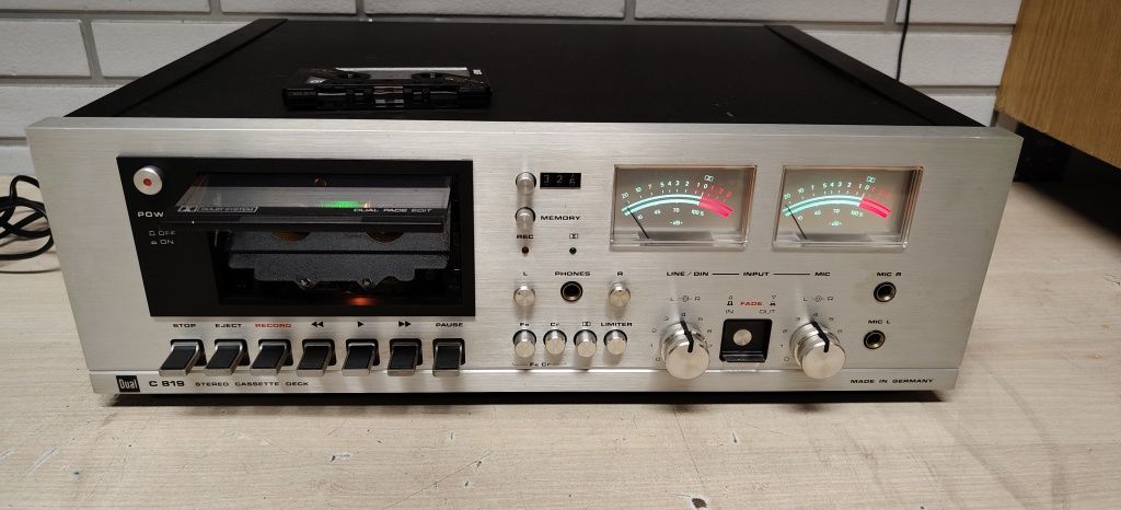 Magnetofon DUAL C 819. Nowe Paski