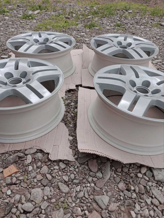 Диски титанові R15 5/100, голь,skoda Polo, Golf 4, Octavia Tour, Fabia