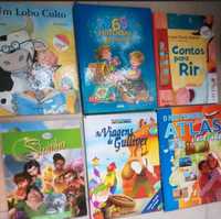 Conjunto de 6 Livros Infantis