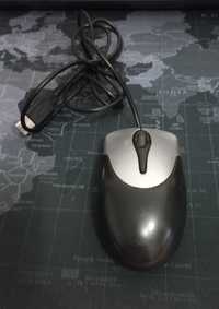 компьютерная мышь Genius NetScroll 100 Black+Silver USB G5