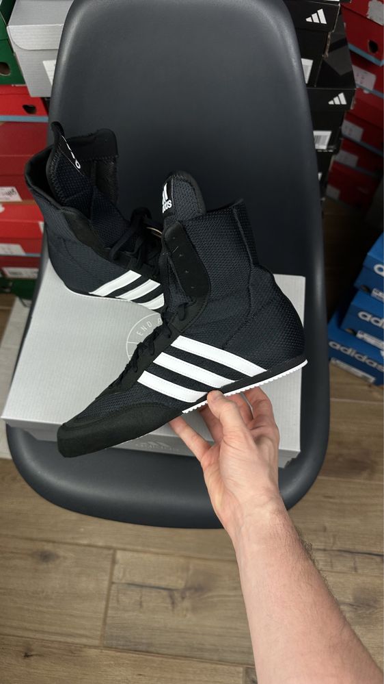 Боксерки Adidas Box Hog 2.0 новые борцовки оригинал мужские