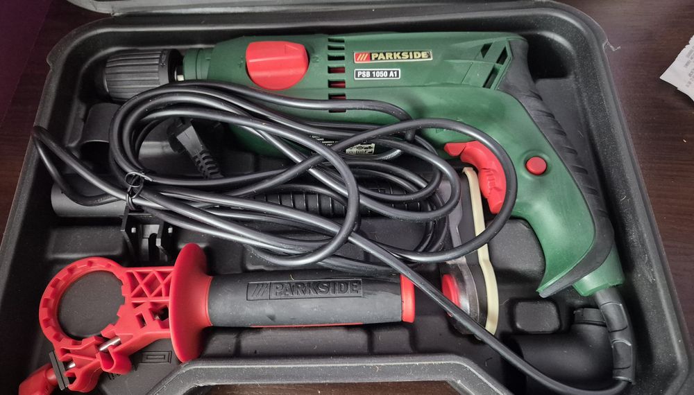 Udarowa wiertarka 2 biegowa Parkside PSB 1050 A1