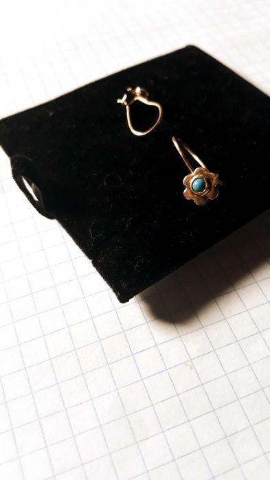 Sprzedam kolczyki złote