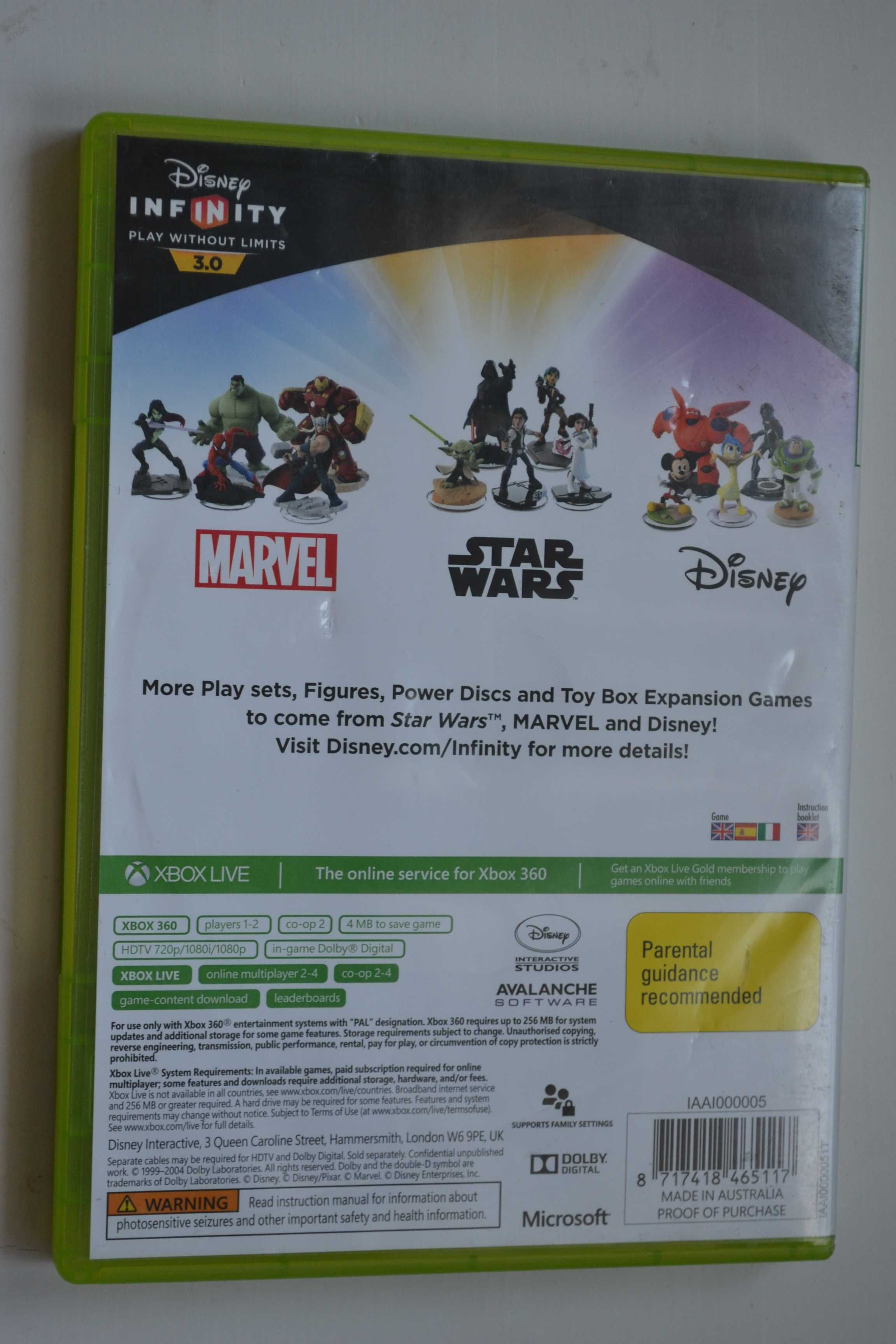 Disney Infinity  Play Without Limits  Xbox 360