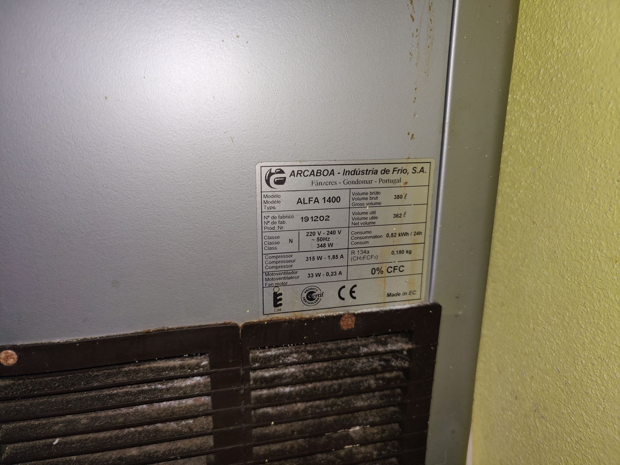 Arrefecedor garrafas/arca horizontal de frio positivo