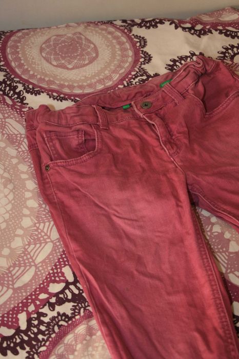 Calças Ganga Rosa United Colors of Benetton