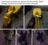 Supor de bicicleta para carregar criança mais um trator de brinde