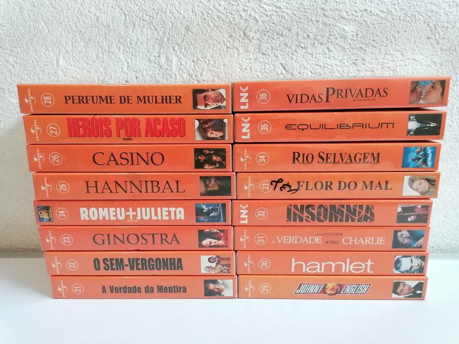 Filmes VHS selados Originais 3€ por filme!!!