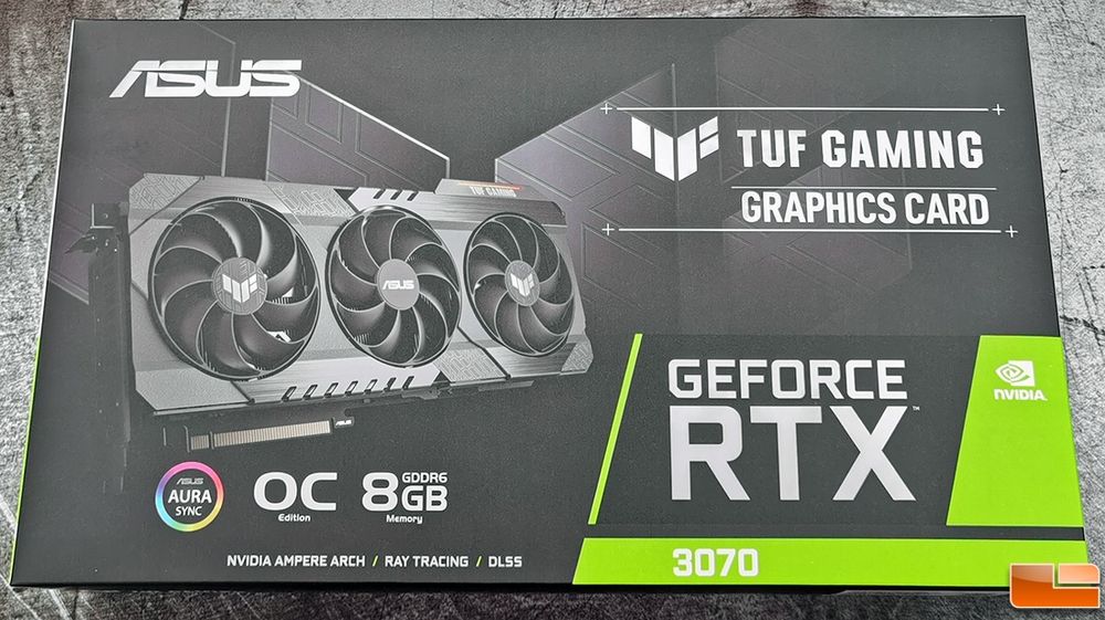 Asus TUFF gaming RTX 3070 Graphics