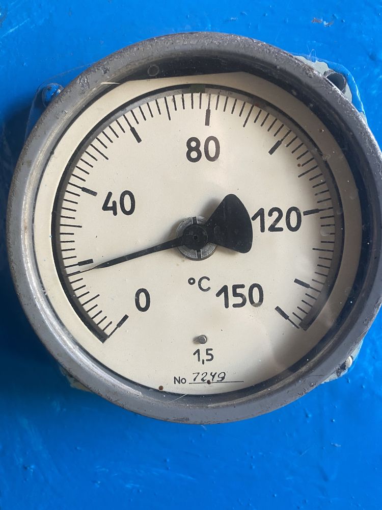 Термометр манометрический с термостатом ТГП 100 ЭК