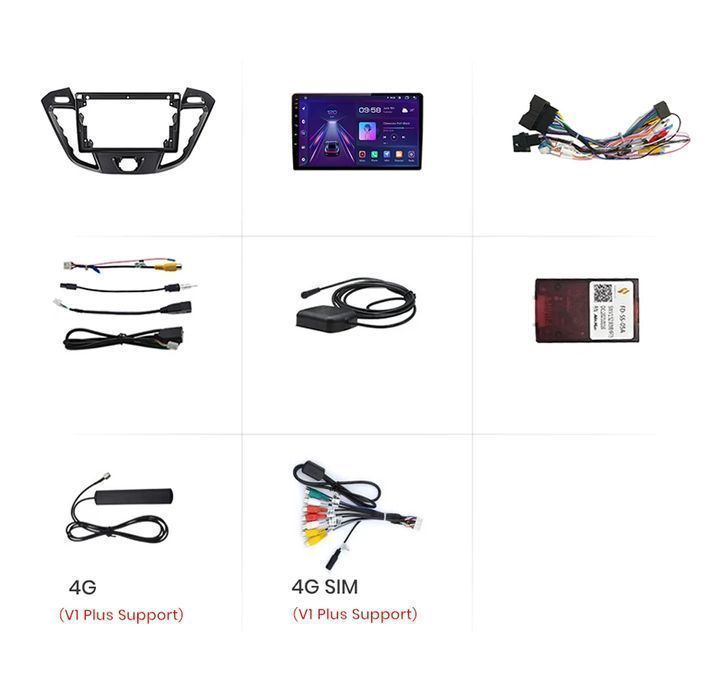 Radio do Ford Transit Custom Tourneo 2013 - 2021 CarPlay i Android