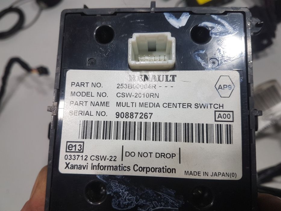 Nawigacja Navi TOMTOM Kompletna Renault Laguna III Mapa Europa