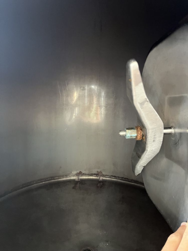 Barril em inox 1000l