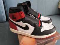 Nike AIR Jordan 1 Retro High OG Black Toe Reimagined rozmiar 43