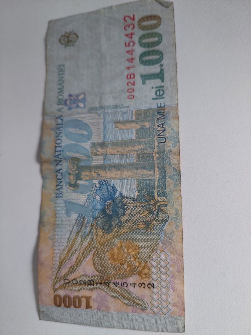 Banknot 1000lei Rumunia