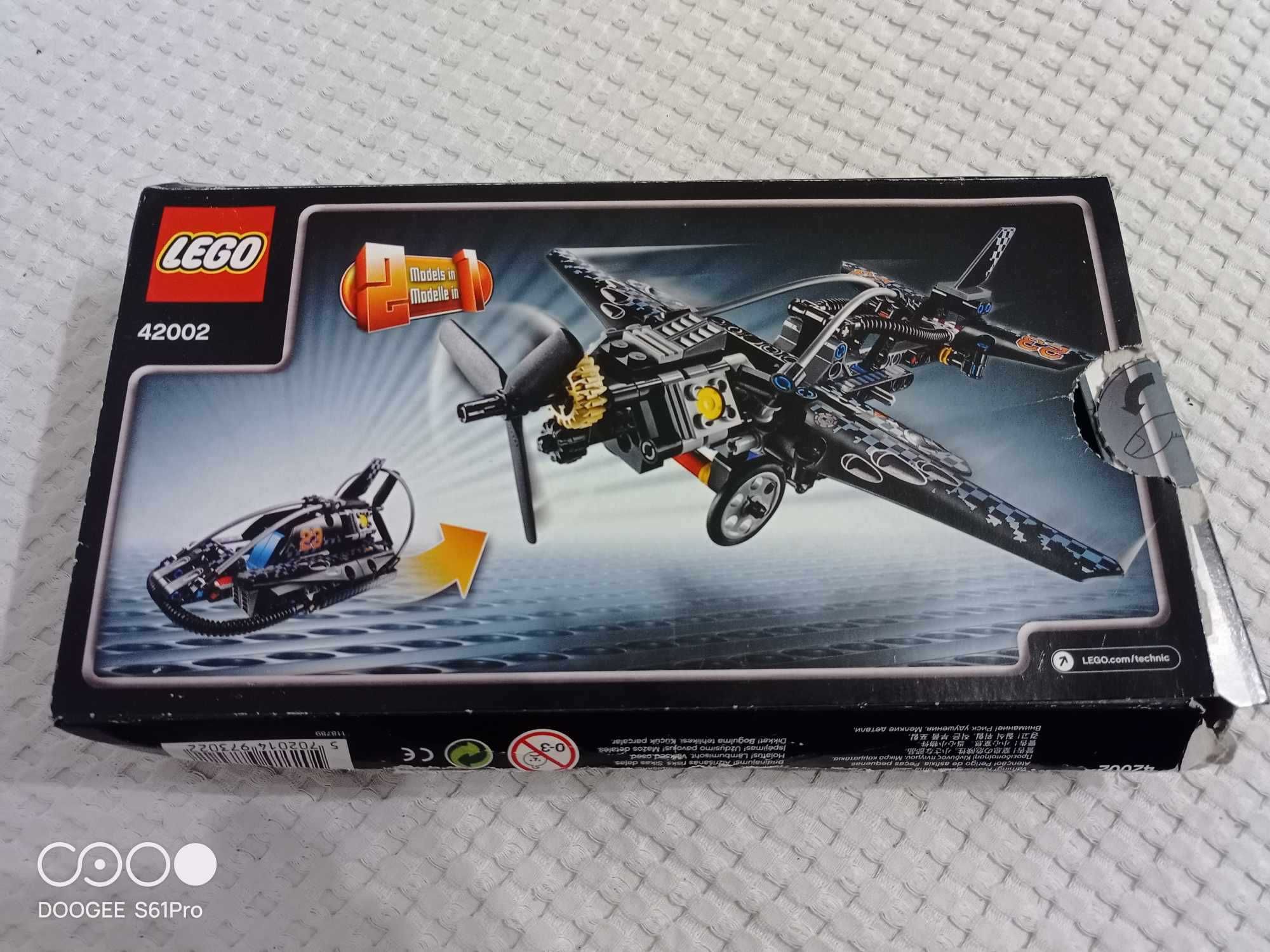 LEGO Technic Poduszkowiec. Zestaw nr 42002. Wiek 8-14