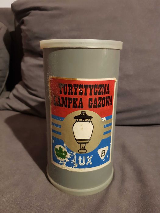 Turystyczna lampka gazowa LUX - PRL