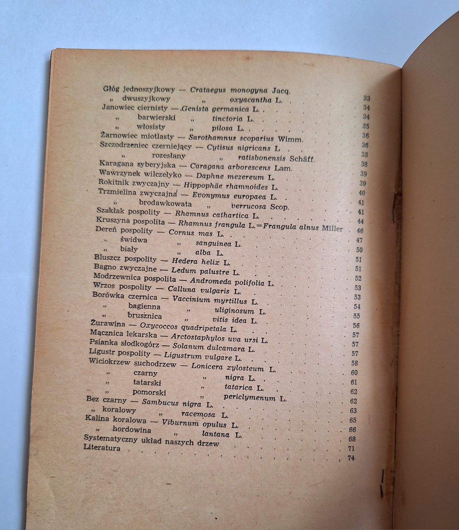 Nasze krzewy leśne, J. Tomanek- Biblioteczka leśna