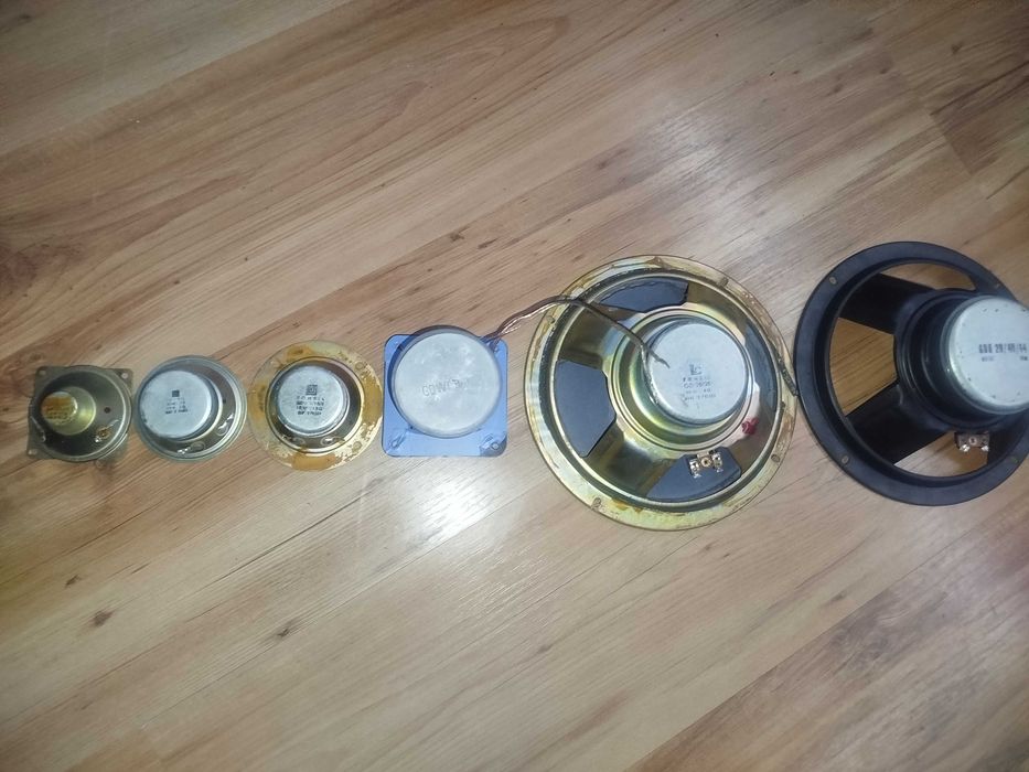 Głośniki Unitra, stx, sansui, visaton