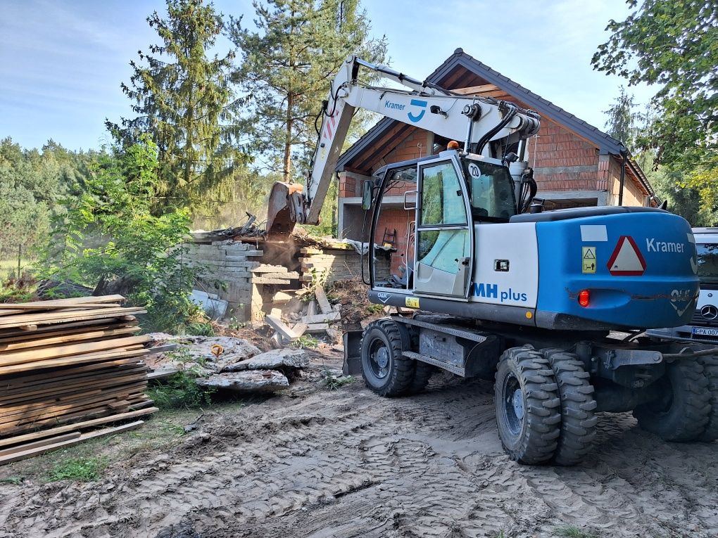 Usługi koparką usługi minikoparką prace ziemne usługi