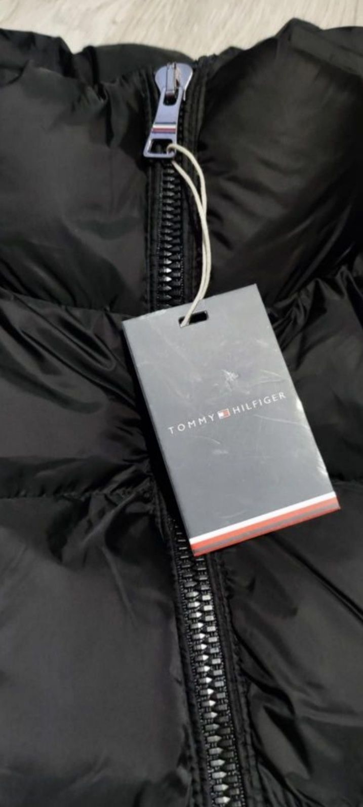 Męska puchowa zimowa kurtka Tommy Hilfiger xl