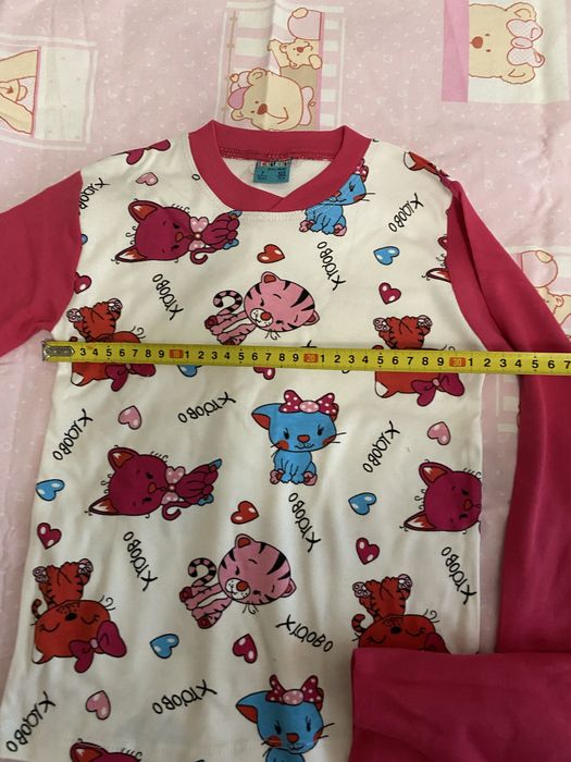 Піжама для дівчинки 7,8 рокі 122,128 см