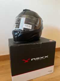 Capacete NEXX SX.100R Full Black Tamanho L (NOVO)