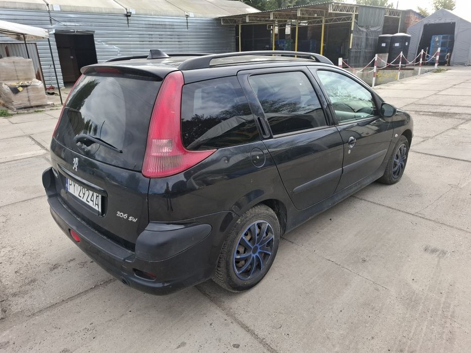 Peugeot 206 1.4 8v LPG Kombi 2004 LIFT Klima Elektryka Wspoma